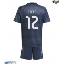 Otroški Nogometni dresi Real Madrid Alexander-Arnold #12 Gostujoči 2025-26 Kratek Rokav (+ Kratke hlače)